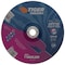 Weiler 9" x 1/4" TIGER CERAMIC Type 27 Grinding Wheel CER24R 7/8 A.H. 58333 - alternate 1